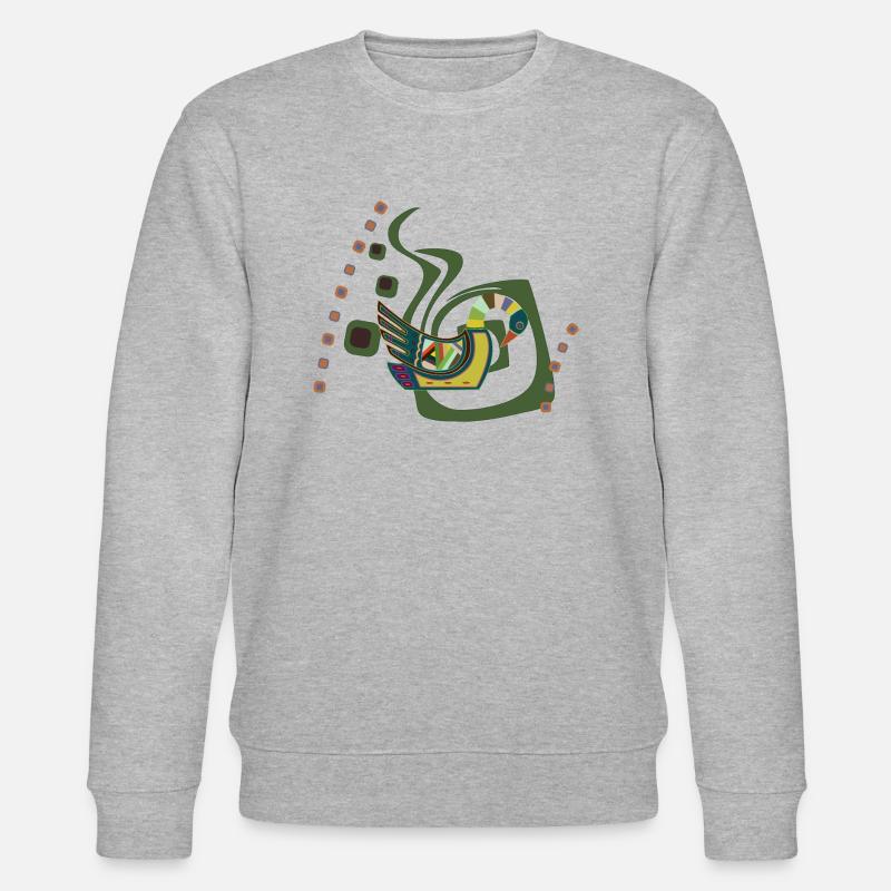 Gans - Stanley/Stella Unisex Bio-Sweatshirt CHANGER  - Grau meliert