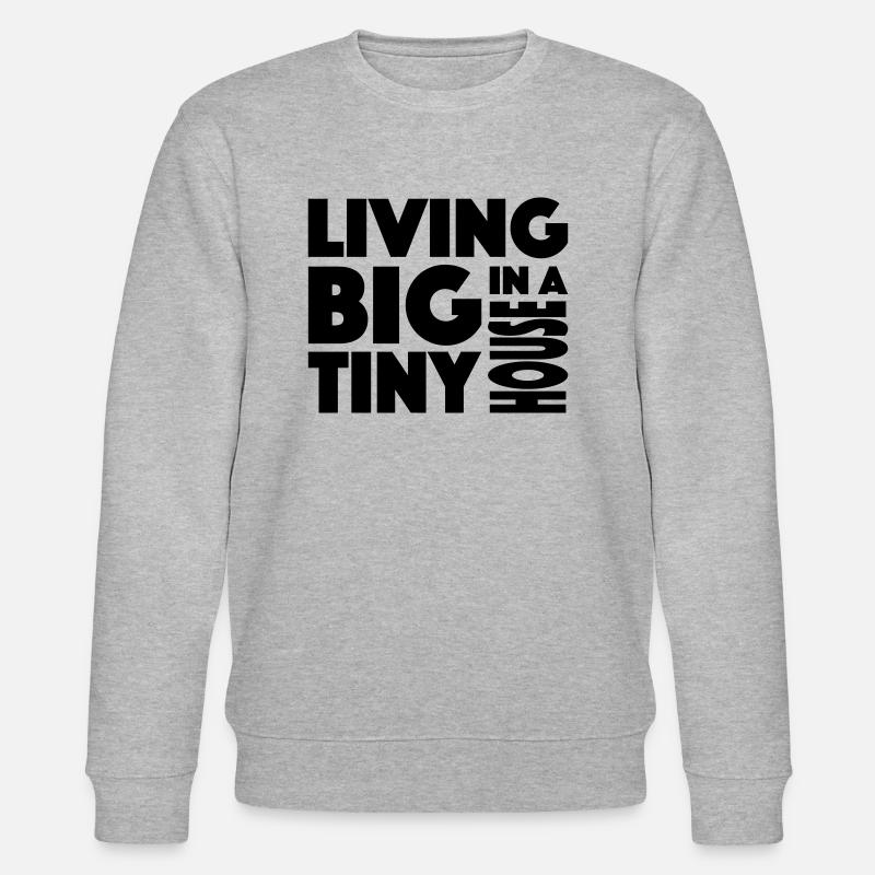 Petite maison - Sweat bio CHANGER Stanley/Stella Unisexe - gris chiné