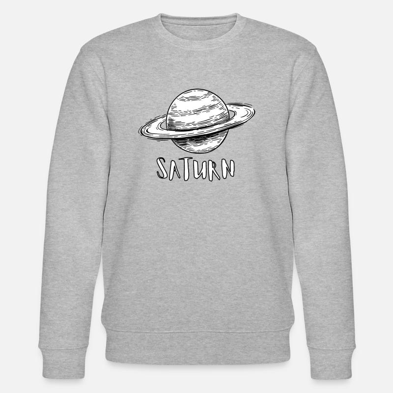 Saturne - Sweat bio CHANGER Stanley/Stella Unisexe - gris chiné