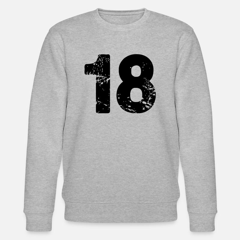 18 - Stanley/Stella Unisex Bio-Sweatshirt CHANGER  - Grau meliert