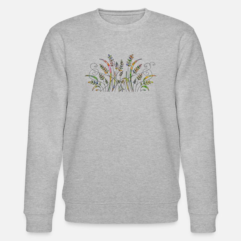 Wiese - Stanley/Stella Unisex Bio-Sweatshirt CHANGER  - Grau meliert