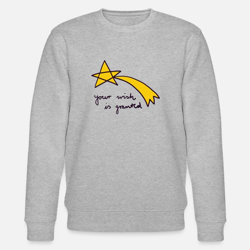 votre souhait est exaucé - Sweat bio CHANGER Stanley/Stella Unisexe - gris chiné