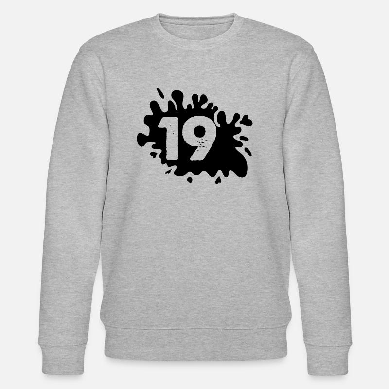 Blobs 19 - Sweat bio CHANGER Stanley/Stella Unisexe - gris chiné