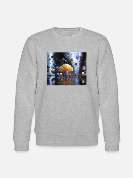 Voyage en Actarus #1 - Sweat bio CHANGER Stanley/Stella Unisexe - gris chiné