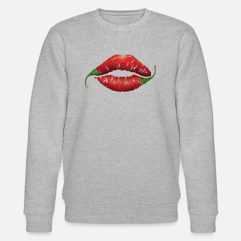 Peperoni - Stanley/Stella Unisex Bio-Sweatshirt CHANGER  - Grau meliert