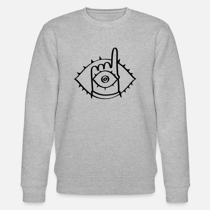 20thCenturyBoy - Stanley/Stella Unisex Bio-Sweatshirt CHANGER  - Grau meliert