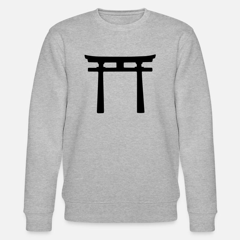 Conception japonaise Torii - Sweat bio CHANGER Stanley/Stella Unisexe - gris chiné