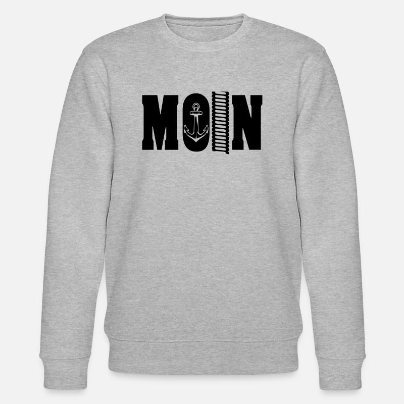 moin 2 - Stanley/Stella Unisex Bio-Sweatshirt CHANGER  - Grau meliert