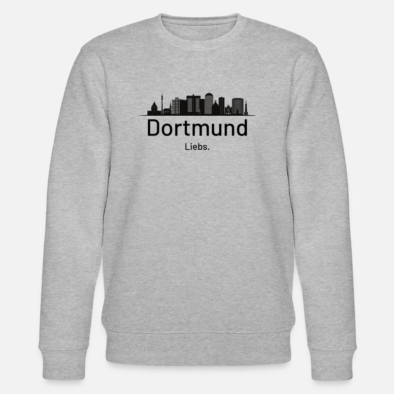 Dortmund. Liebs. - Stanley/Stella Unisex Bio-Sweatshirt CHANGER  - Grau meliert