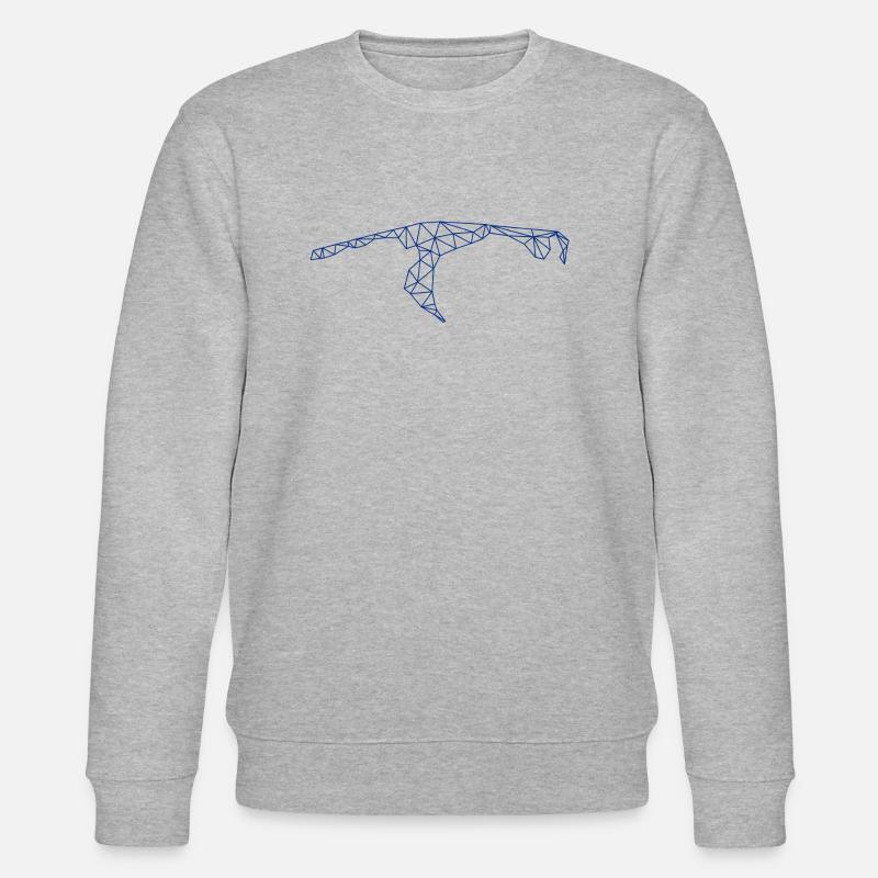 Sylt | Polygon | Blau - Stanley/Stella Unisex Bio-Sweatshirt CHANGER  - Grau meliert