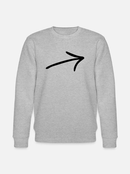 arrow - Stanley/Stella CHANGER Unisex Organic Sweatshirt - heather grey