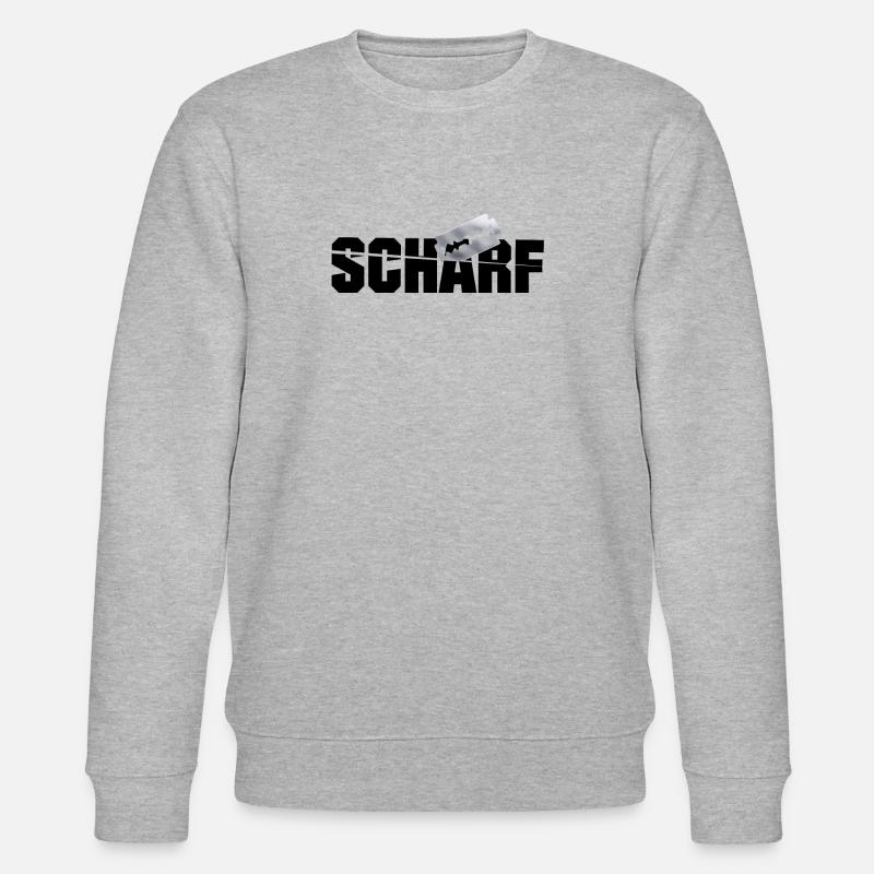 Razor sharp - Stanley/Stella CHANGER Unisex Organic Sweatshirt - heather grey
