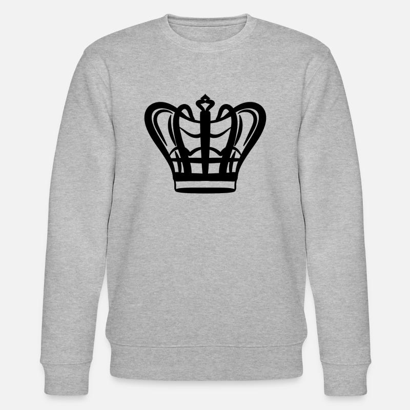 Krone - Stanley/Stella Unisex Bio-Sweatshirt CHANGER  - Grau meliert