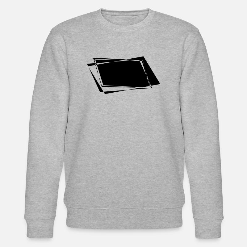 Schiefer Hintergrund - Stanley/Stella Unisex Bio-Sweatshirt CHANGER  - Grau meliert