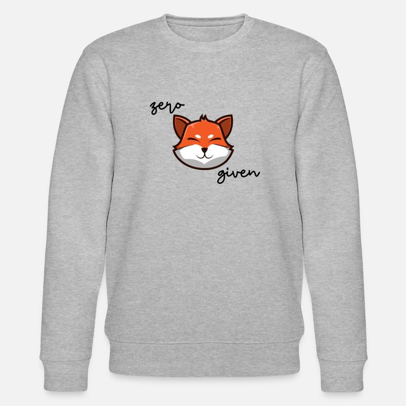 Zero Fox given - Stanley/Stella Unisex Bio-Sweatshirt CHANGER  - Grau meliert