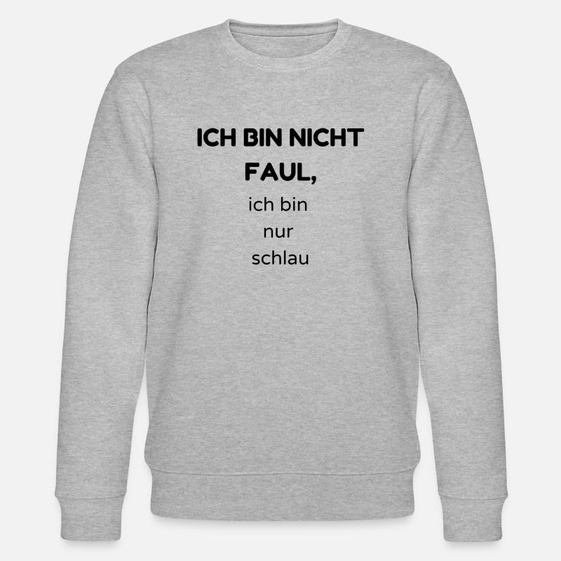 faul2 - Stanley/Stella Unisex Bio-Sweatshirt CHANGER  - Grau meliert