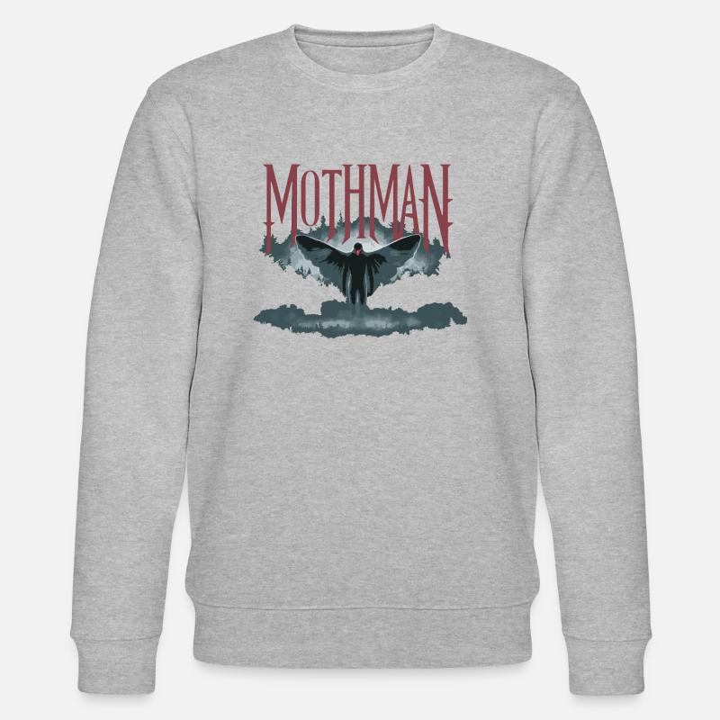 MOTHMAN - Sweat bio CHANGER Stanley/Stella Unisexe - gris chiné