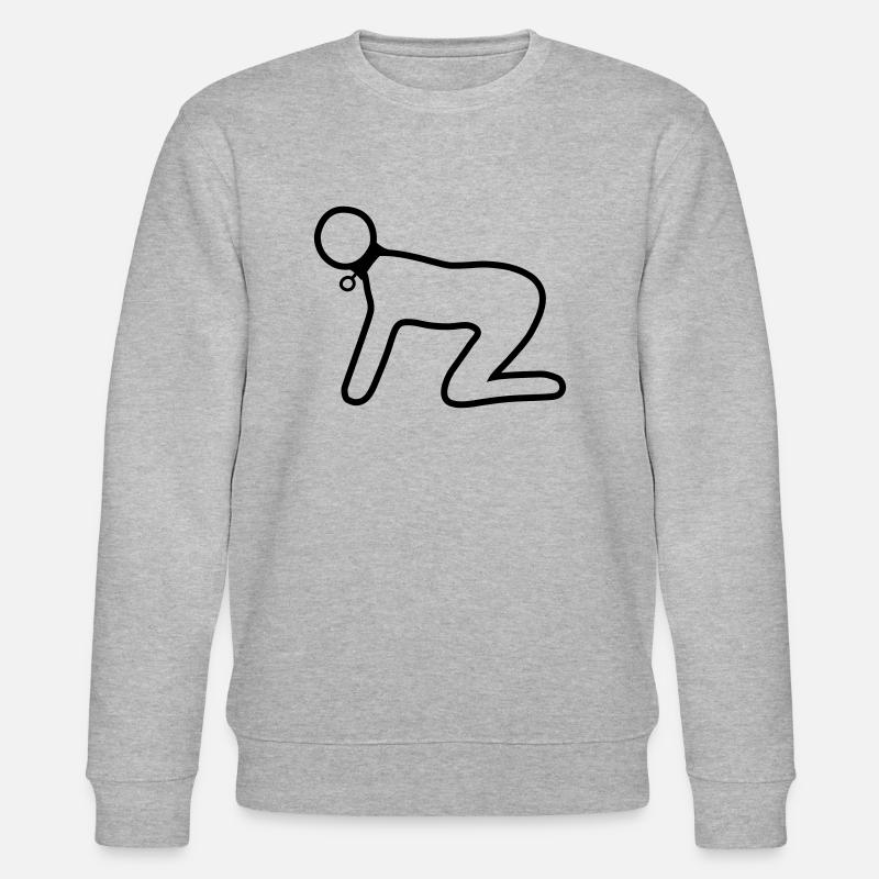 sklave_cs2 - Stanley/Stella Unisex Bio-Sweatshirt CHANGER  - Grau meliert