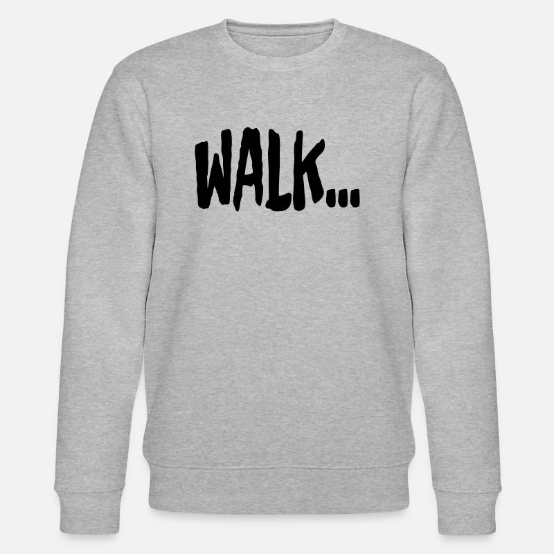 WALK - Stanley/Stella Unisex Bio-Sweatshirt CHANGER  - Grau meliert