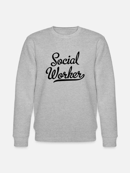 Social worker - Stanley/Stella CHANGER Unisex Organic Sweatshirt - heather grey