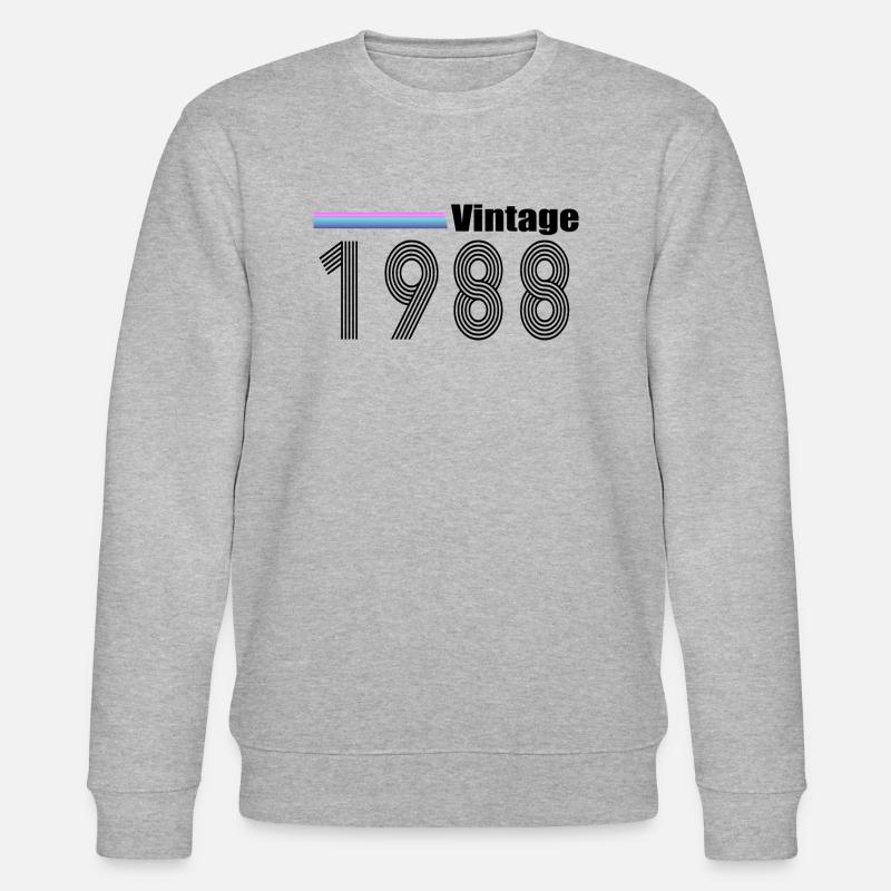 1988 - Stanley/Stella Unisex Bio-Sweatshirt CHANGER  - Grau meliert