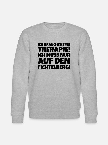 Fichtelberg Therapie - Stanley/Stella Unisex Bio-Sweatshirt CHANGER - Grau meliert
