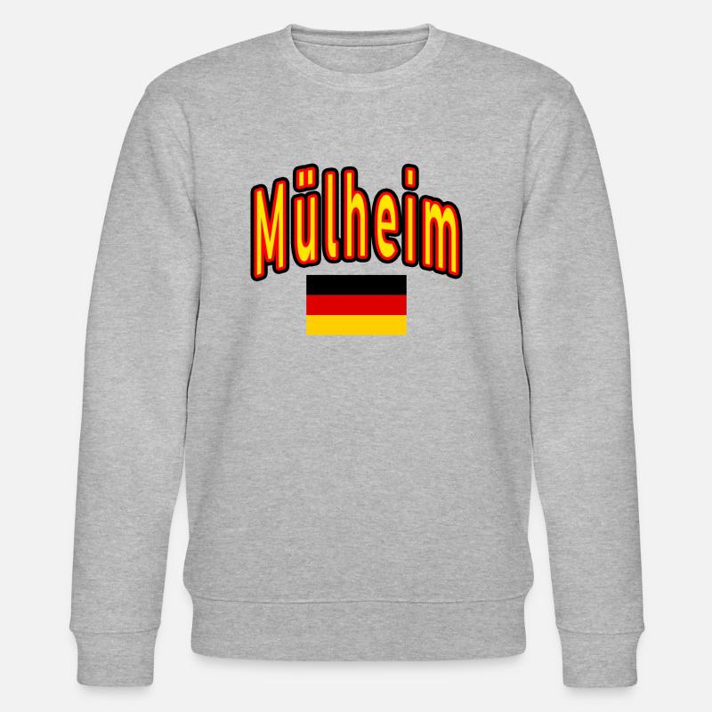 Mülheim drapeau de l’Allemagne - Sweat bio CHANGER Stanley/Stella Unisexe - gris chiné