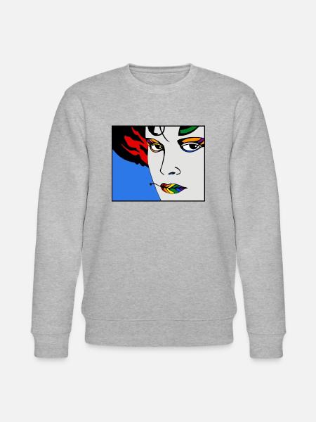 Volcano 9c - Stanley/Stella CHANGER Unisex Organic Sweatshirt - heather grey