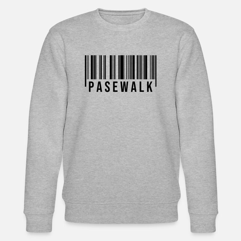 Pasewalk Streichcode - Stanley/Stella Unisex Bio-Sweatshirt CHANGER  - Grau meliert