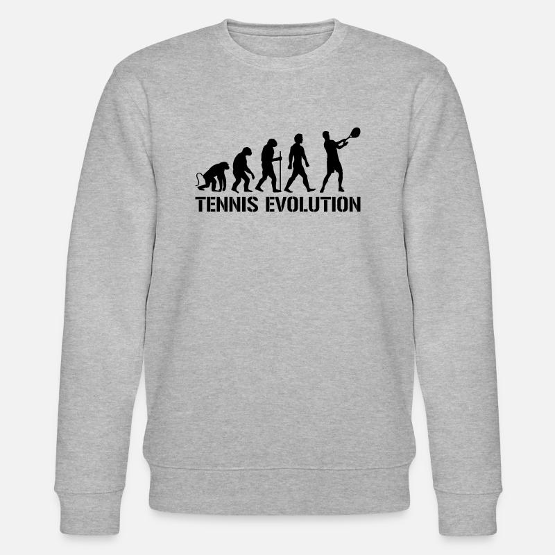 Evolution Tennis - Stanley/Stella CHANGER Unisex Organic Sweatshirt - heather grey