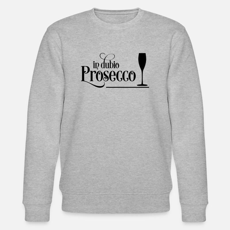 Prosecco - Stanley/Stella Unisex Bio-Sweatshirt CHANGER  - Grau meliert