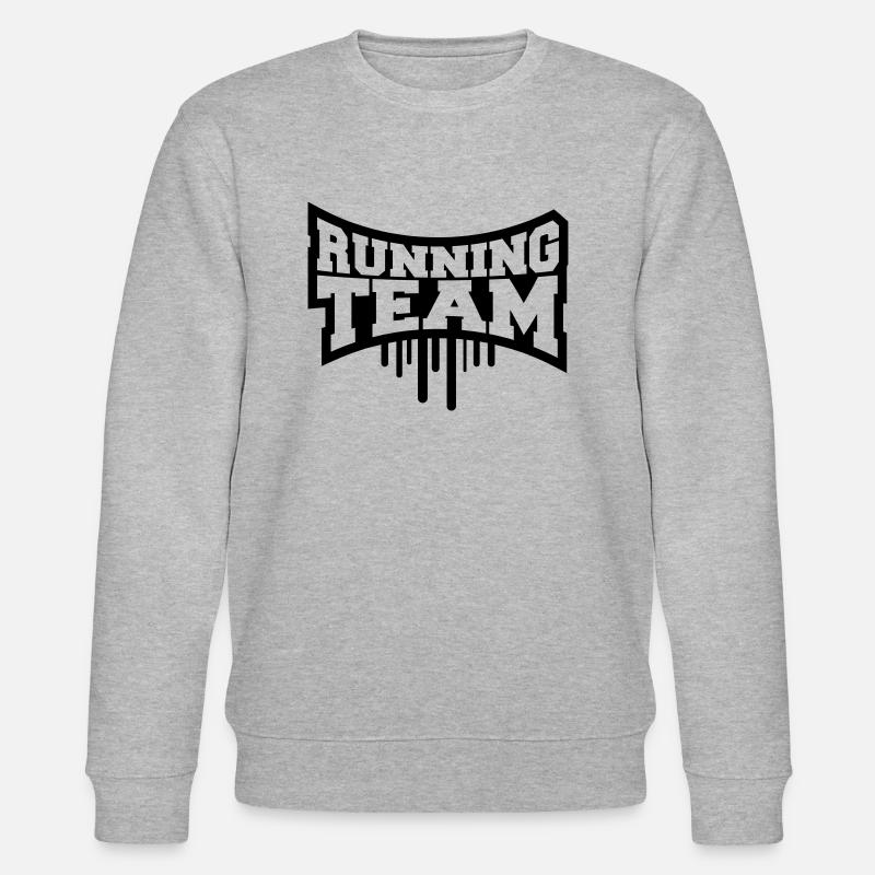 Cool Running Team Graffiti - Sweat bio CHANGER Stanley/Stella Unisexe - gris chiné