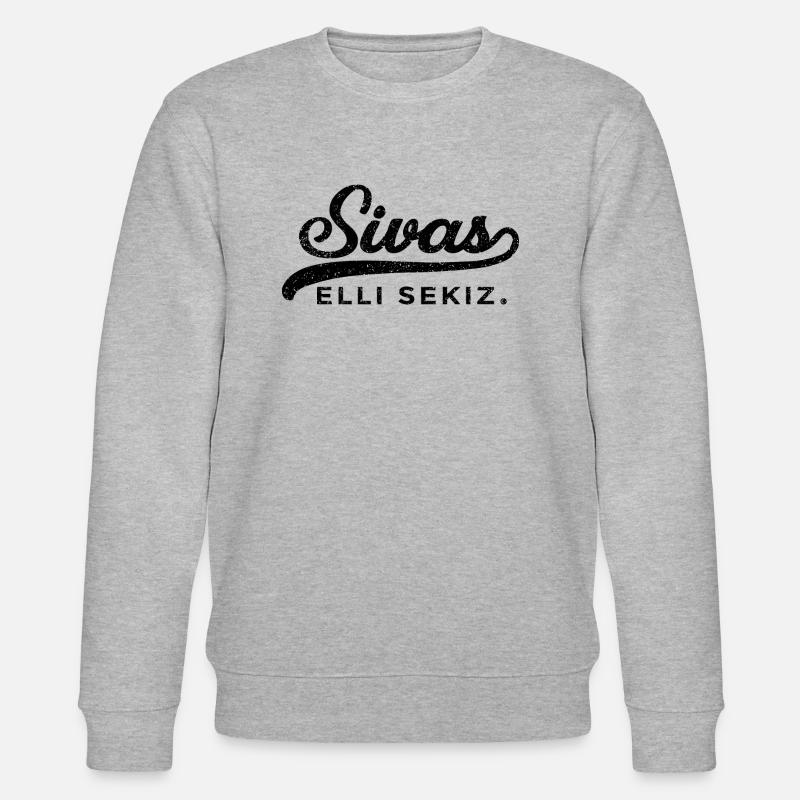 Sivas - Stanley/Stella Unisex Bio-Sweatshirt CHANGER  - Grau meliert