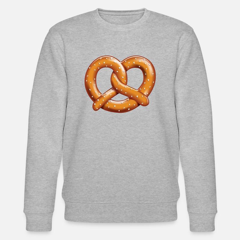 Brezel - Stanley/Stella Unisex Bio-Sweatshirt CHANGER  - Grau meliert