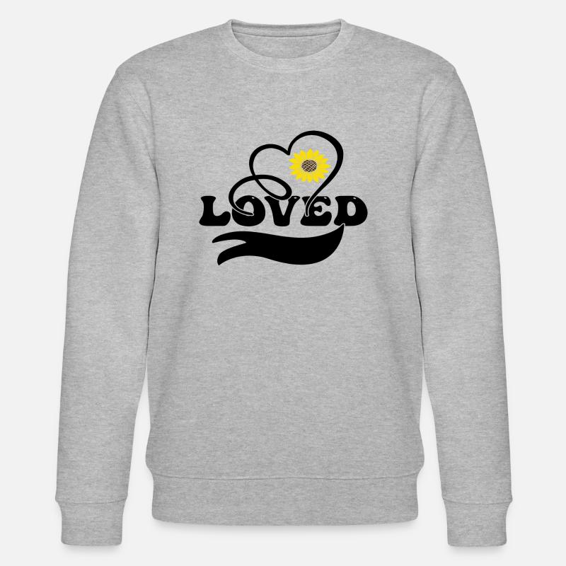 Loved - Stanley/Stella CHANGER Unisex Organic Sweatshirt - heather grey