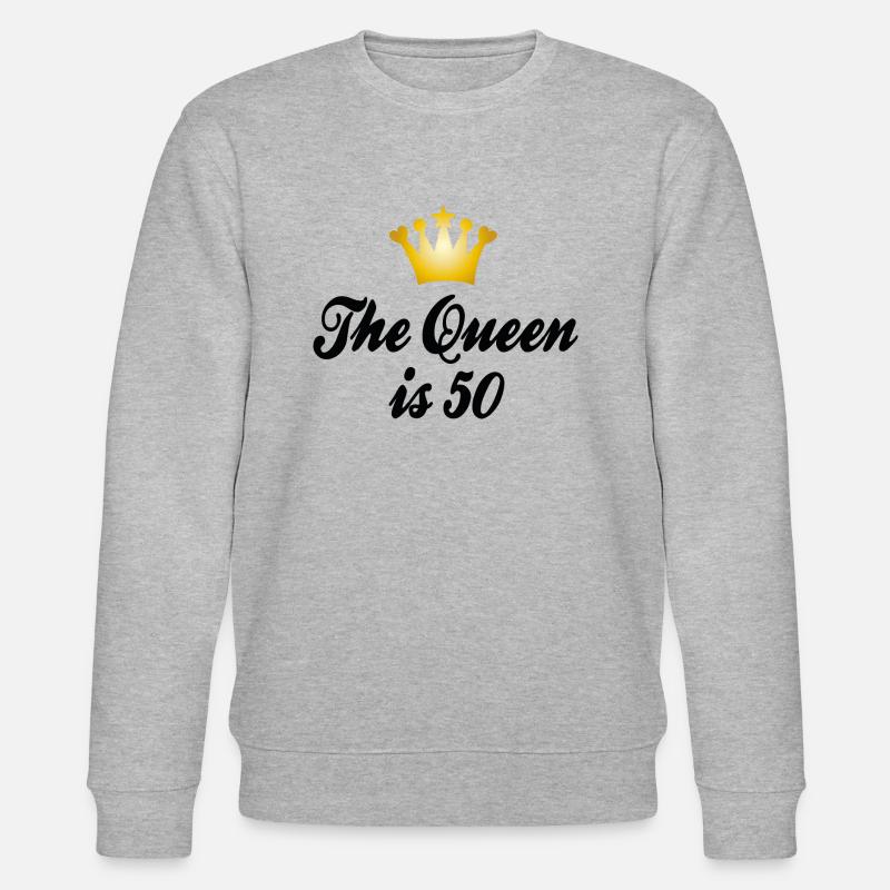 50 - Stanley/Stella Unisex Bio-Sweatshirt CHANGER  - Grau meliert