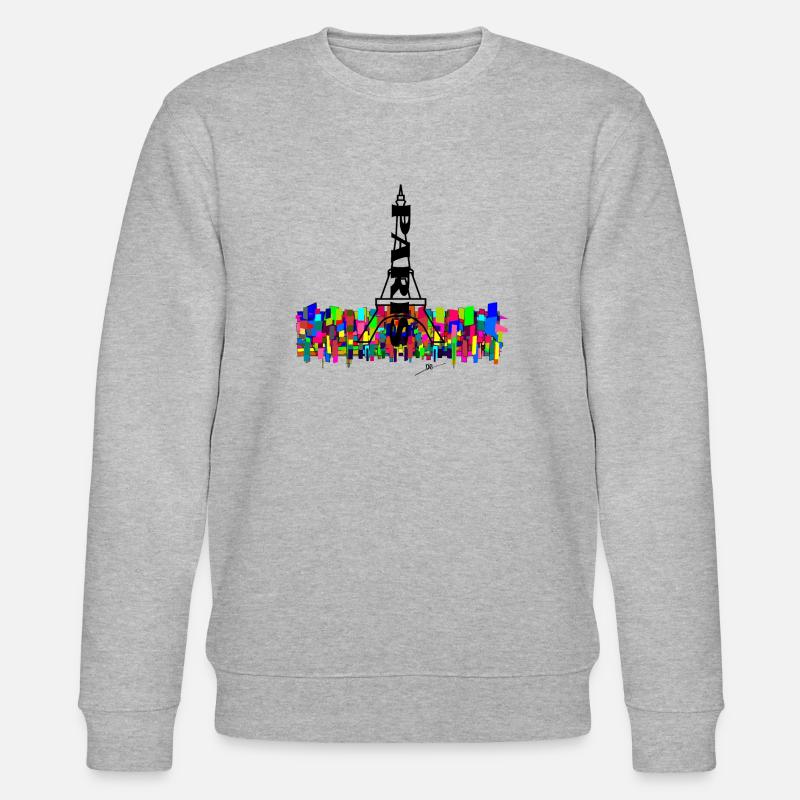 Art Eiffel Paris - Sweat bio CHANGER Stanley/Stella Unisexe - gris chiné