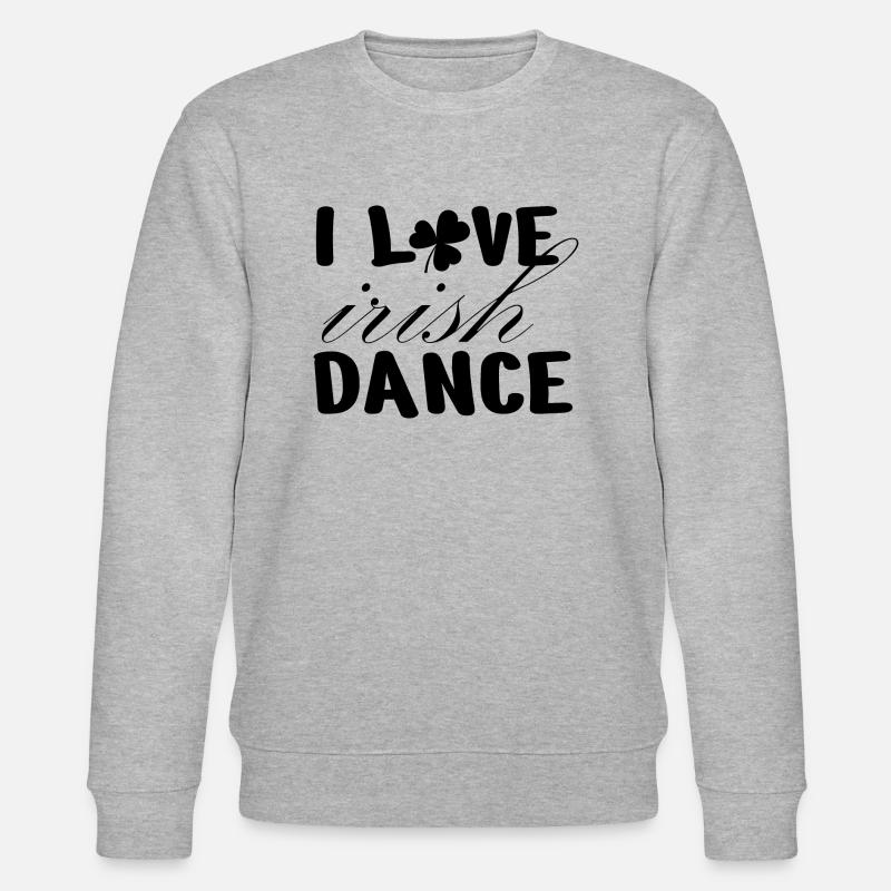 Dancing Dance Music - Stanley/Stella Unisex Bio-Sweatshirt CHANGER  - Grau meliert