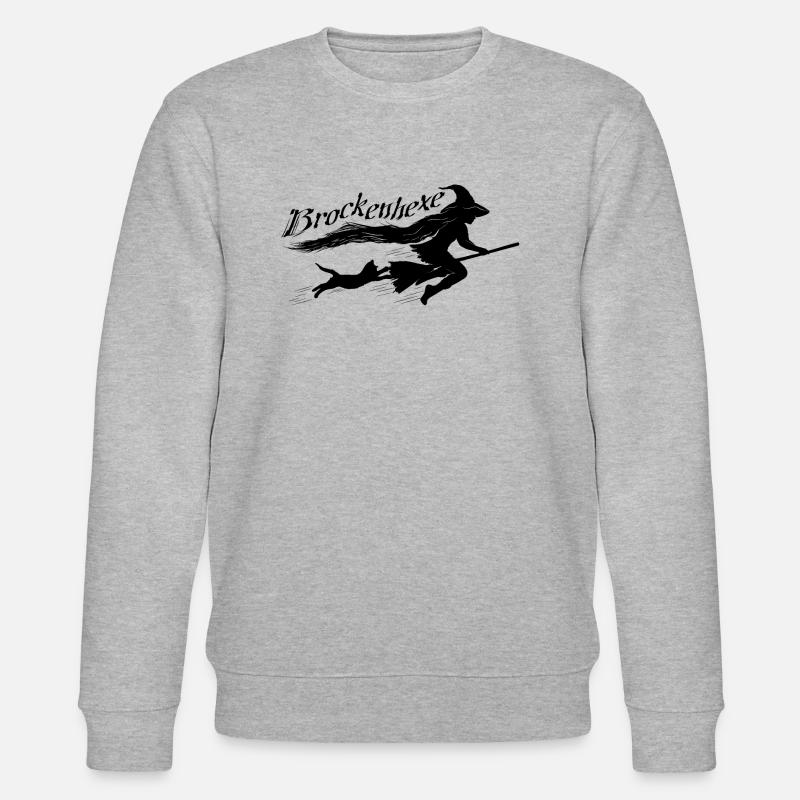 Brockenhexe - Stanley/Stella Unisex Bio-Sweatshirt CHANGER  - Grau meliert