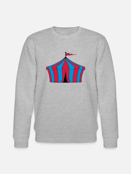 Zirkuszelt - Stanley/Stella Unisex Bio-Sweatshirt CHANGER - Grau meliert