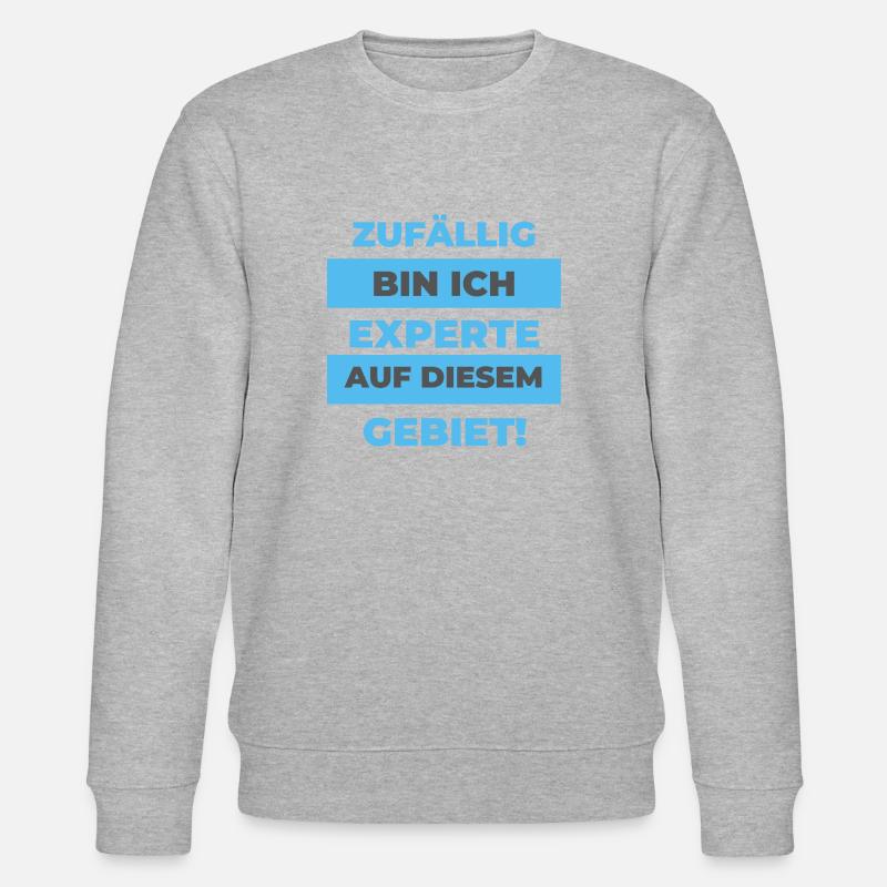 Experte - Stanley/Stella Unisex Bio-Sweatshirt CHANGER  - Grau meliert