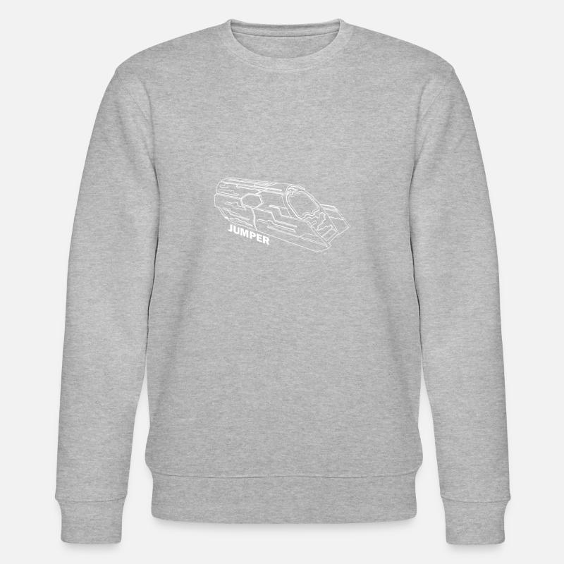Stargate Atlantis, Raumschiff, Puddle Jumper - Stanley/Stella Unisex Bio-Sweatshirt CHANGER  - undefined