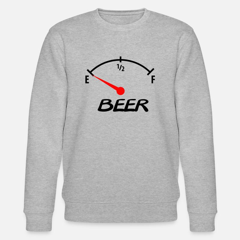 beer - Stanley/Stella Unisex Bio-Sweatshirt CHANGER  - Grau meliert