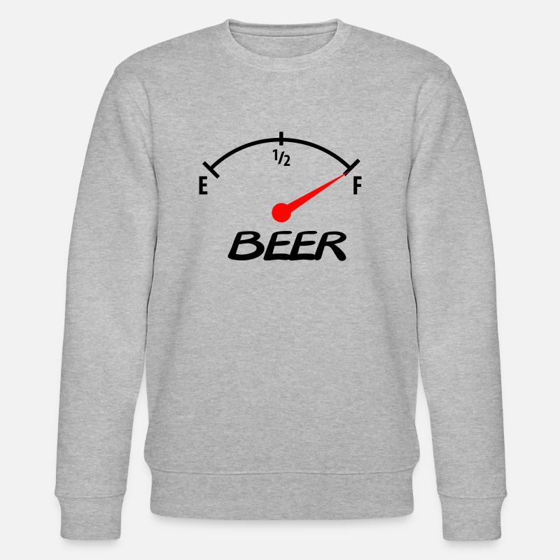 beer - Sweat bio CHANGER Stanley/Stella Unisexe - gris chiné