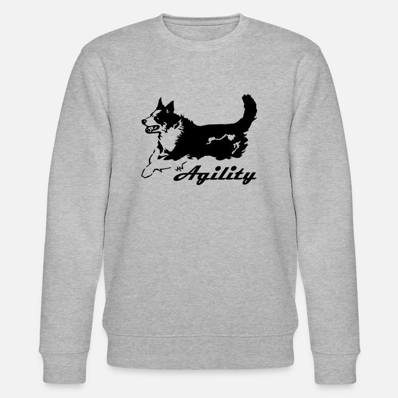 Agility - Stanley/Stella Unisex Bio-Sweatshirt CHANGER  - Grau meliert