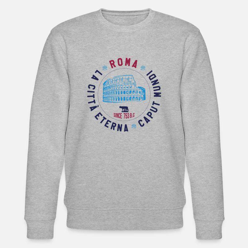 ROMA - Stanley/Stella Unisex Bio-Sweatshirt CHANGER  - Grau meliert