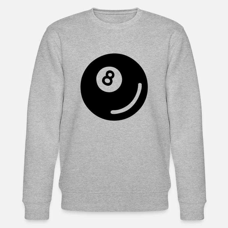 Boule de billard 01 - Sweat bio CHANGER Stanley/Stella Unisexe - gris chiné