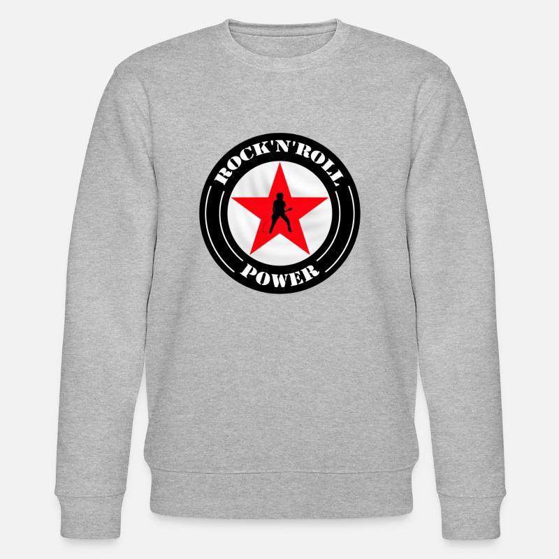 music - Stanley/Stella Unisex Bio-Sweatshirt CHANGER  - Grau meliert