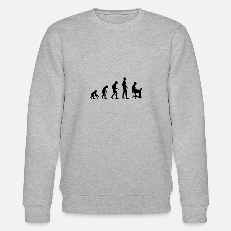 Office Evolution - Stanley/Stella CHANGER Unisex Organic Sweatshirt - heather grey