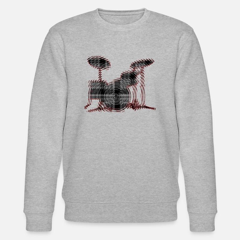Drums - Sweat bio CHANGER Stanley/Stella Unisexe - gris chiné